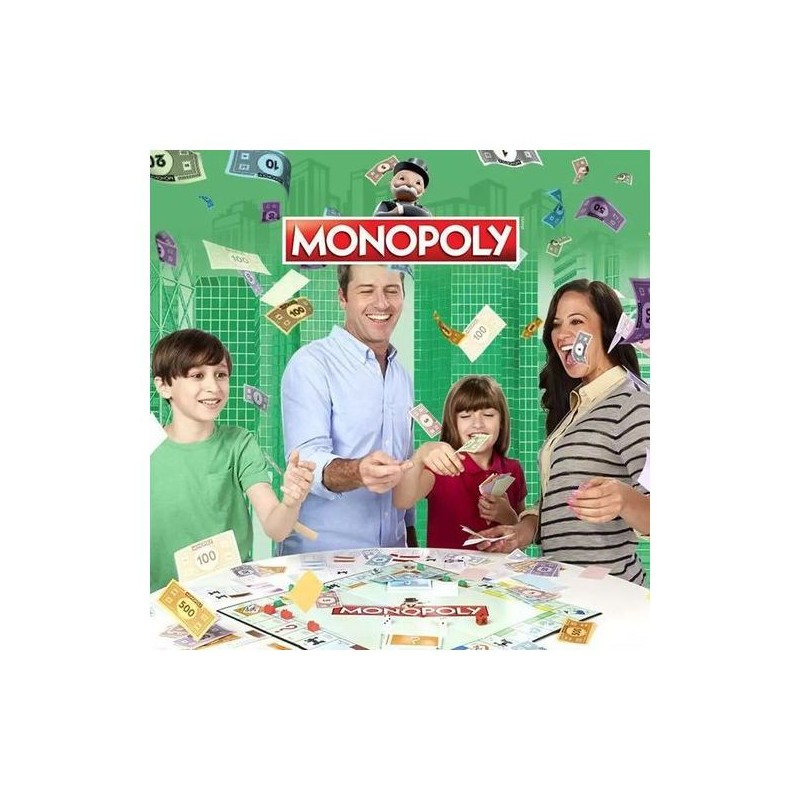 Monopoly Mini Monopoly Jeux De Société - 2-8 Joueurs - 8 Ans Et Plus - Blanc