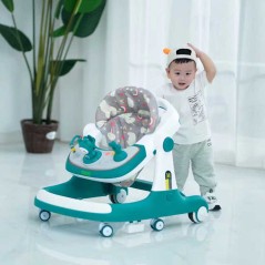Trotteur multifonction 36 w, jouets pour bébés, avec 6 roues pivotantes, enseignement,