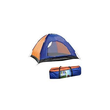 Tente De Camping pour 3 Personnes multicolore