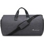 Sac à vêtements convertible pour voyage, voyage d'affaires, sac de voyage 2 en 1 pour homme et femme, Noir, One_Size, Doux