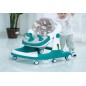 Youplat pour bébé avec roues et siège, 3 en 1, 6 roues pivotantes, voiture de marche, trotteur