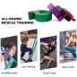 Bande Elastique Traction Musculation pour Exercice,Yoga, Fitness, Gym, Calisthenics, Entrainement Corps, Jambes, Fessier