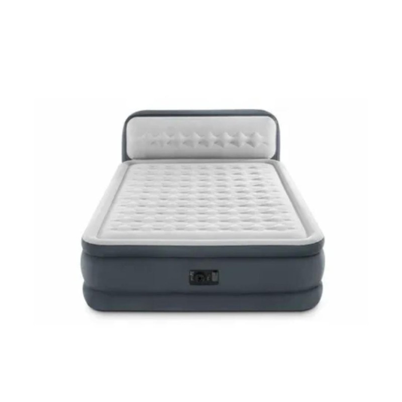 MATELAS GONFLABLE INTEX ULTRA PLUSH TETE DE LIT 2 PLACES