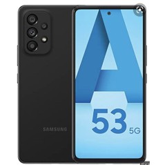 Samsung Galaxy A53 - 6.5" - 5G RAM 6Go - ROM 256Go - Caméra 64+12+5+5MP - 5000mAh - Black
