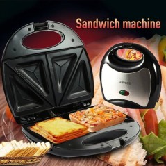 Machine à sandwich -Toaster Panini - Noir