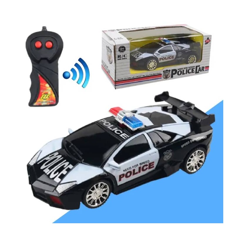 Jouet télécommandé sur chenilles, voiture de Sport de Police, véhicules Kereta Kontrol, jouets pour garçons, cadeaux