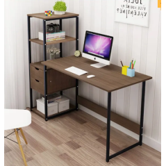 Table de bureau avec tiroir pour ordinateur,