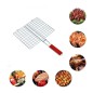 Grille Rectangulaire Barbecue - Double Face - 45 x 45cm