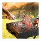 Grille Rectangulaire Barbecue - Double Face - 45 x 45cm