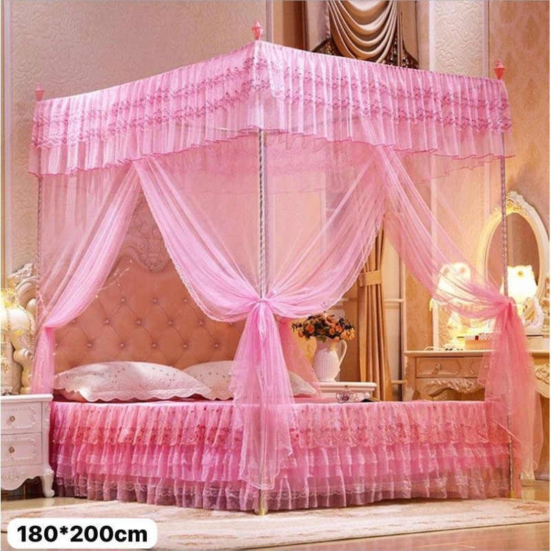 Moustiquaire, Ciel de Lit Princesse Moustiquaire Dôme Polyester, Décoration pour Chambre Enfant