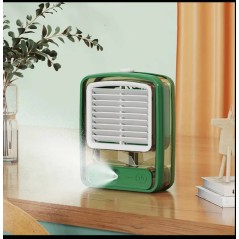 Ventilateur De Refroidissement À Eau Avec Pulvérisateur Et Veilleuse LED