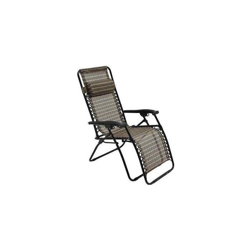 Chaise Pliante et Inclinable - 154 x 65 x 82,5 cm