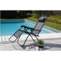 Chaise Pliante et Inclinable - 154 x 65 x 82,5 cm