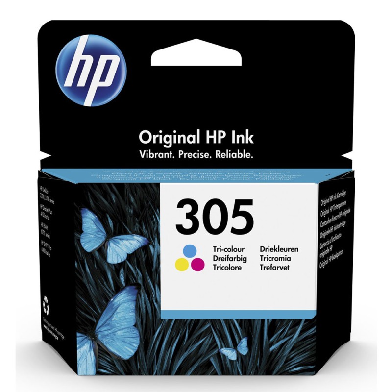 HP 305 trois couleurs cartouche d’encre – 3YM60AE