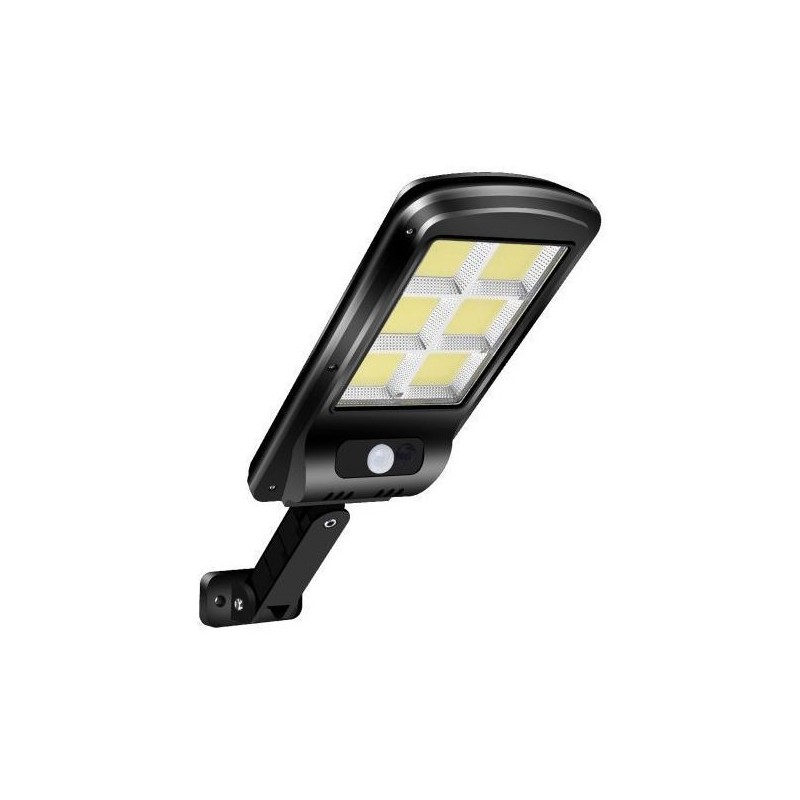 Lampadaire Solaire LED COB - Noir