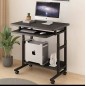 Table bureau avec clavier pour ordinateur portable, bureau,