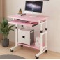 Table bureau avec clavier pour ordinateur portable, bureau,