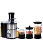 Blender Mixeur Presse Agrumes Multifonctions - Acier Inoxydable 1000W