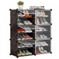 Rangement de Chaussures Modulable - 6 Cubes