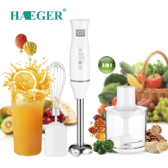 Mixeur Haeger 3 en 1 Blender Set 700ml, HG-298