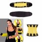 Ceinture Amaigrissante - Hot Belt Power - jaune