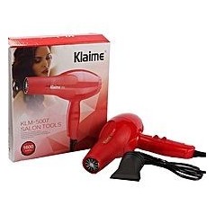 Sèche-Cheveux Klaime - 1600W - Rouge / Noir