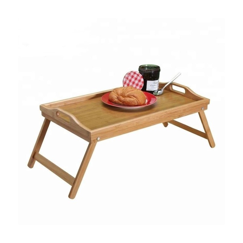Table petit déjeuner en bois - pliable